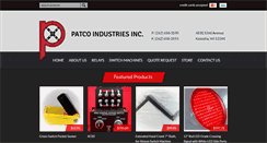 Desktop Screenshot of patcoindustries.com